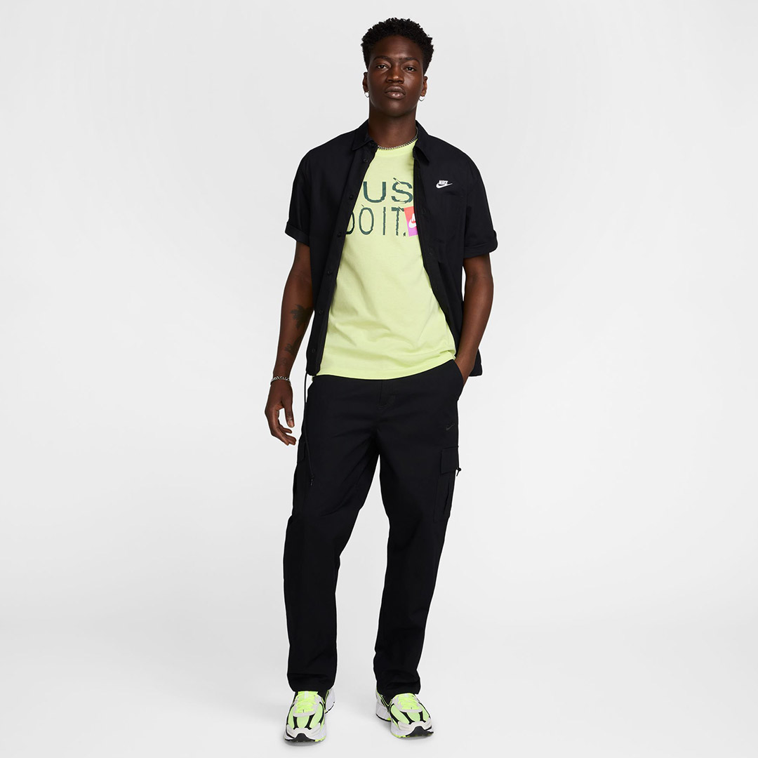 NIKE M NSW TEE 6MO JDI SP25 HJ0563-736 Yellow