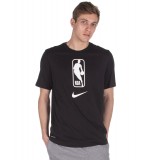 NIKE DRI-FIT MEN'S NBA T-SHIRT AT0515-010 Μαυρο Εικόνα 
