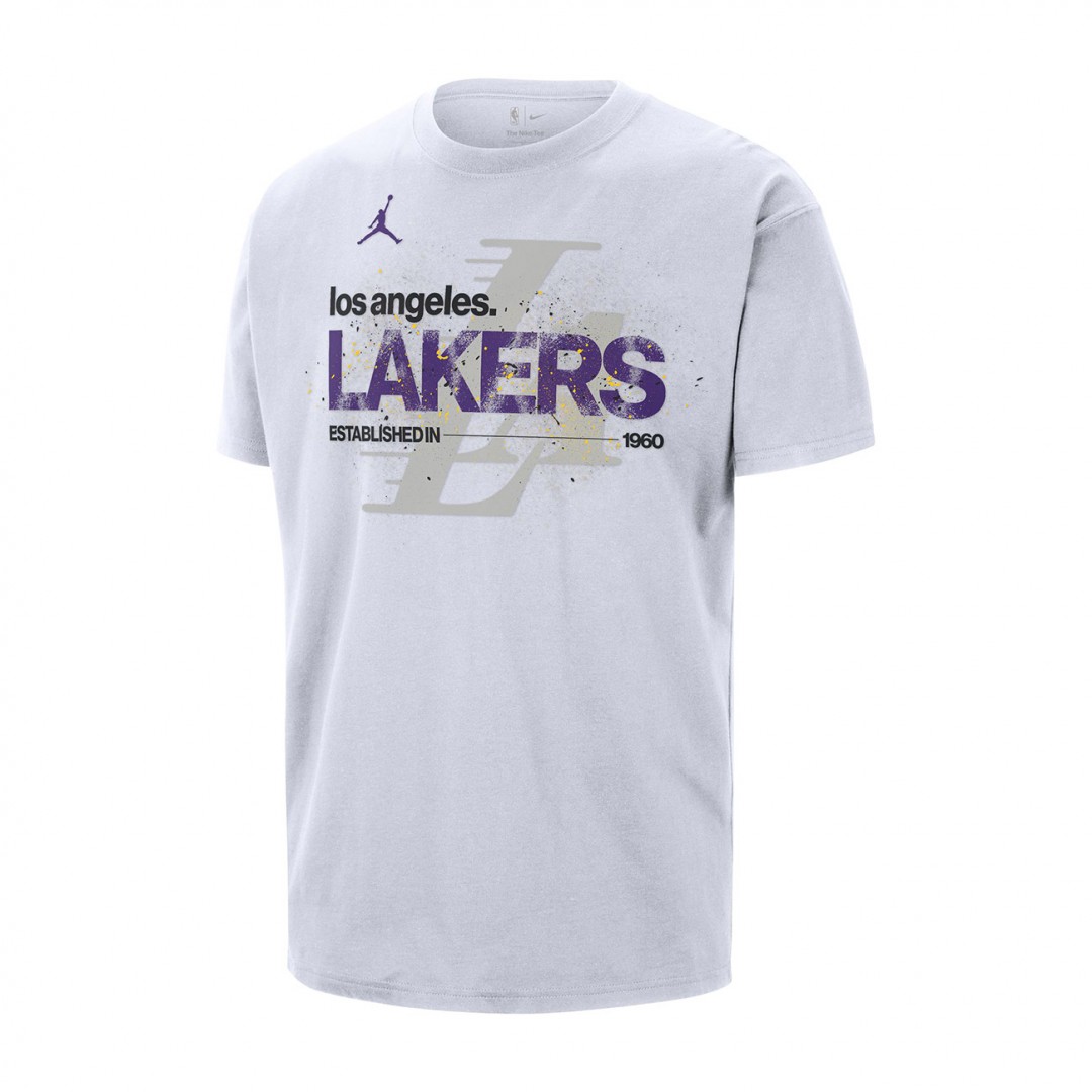 NIKE LAL M NK CTS STMT JORDAN 85 TEE IF4526-100 Λευκό