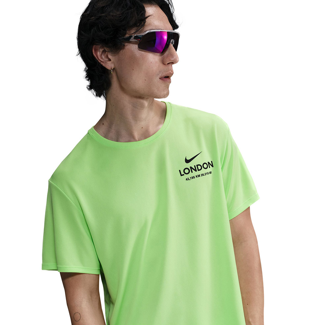 NIKE M CITY MRTH MILER TEE IF5753-337 Lime