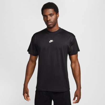NIKE M NSW MESH M90 SS TOP HQ1983-010 Black