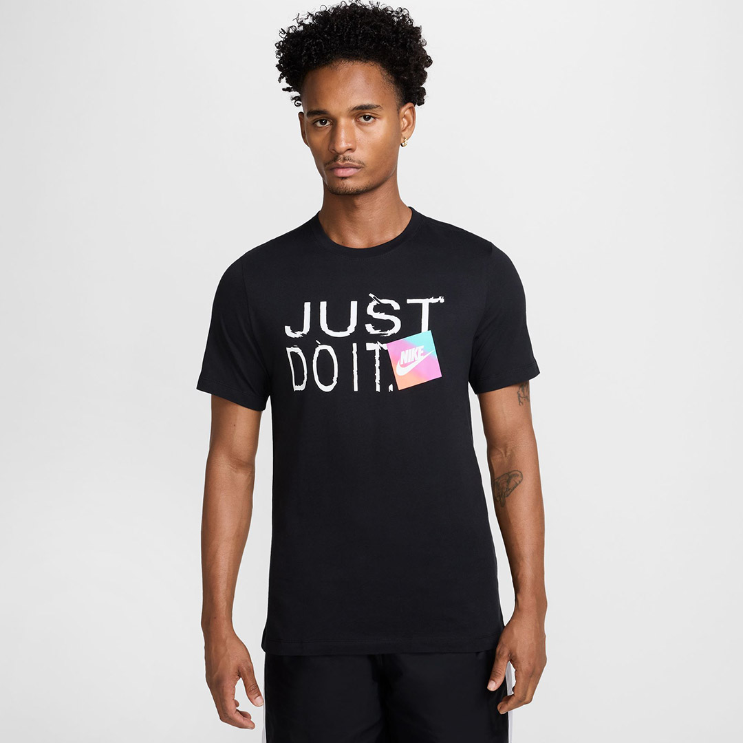 NIKE M NSW TEE 6MO JDI SP25 HJ0563-010 Black