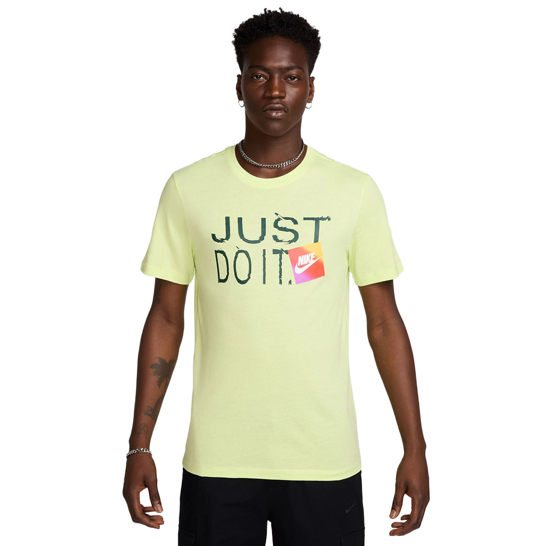NIKE M NSW TEE 6MO JDI SP25 HJ0563-736 Yellow