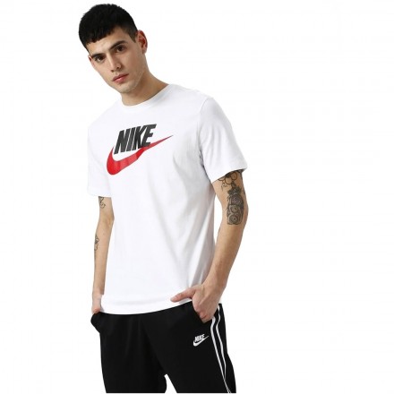 NIKE M NSW TEE ICON FUTURA AR5004-100 Λευκό