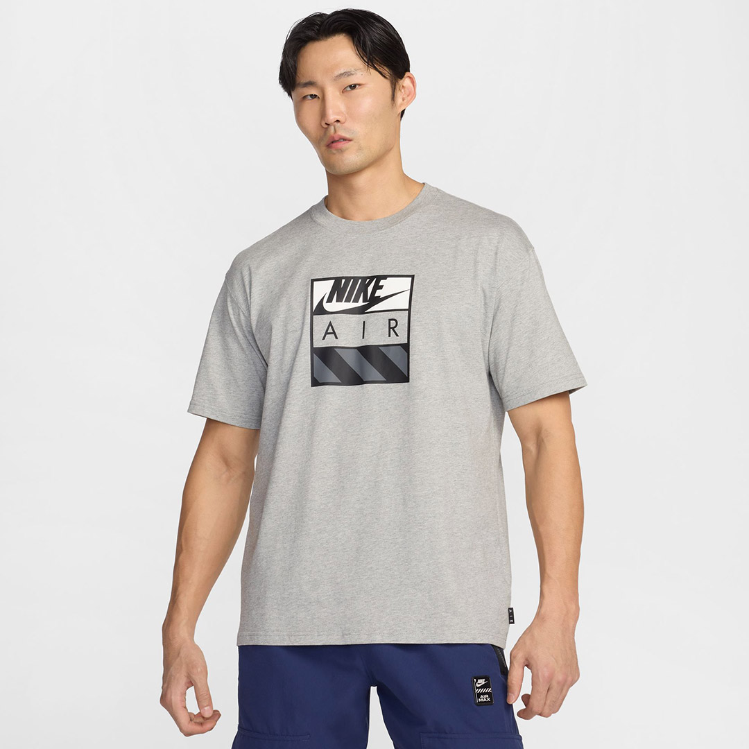 NIKE M NSW TEE M90 NK AIR SP25 1 HJ0578-063 Γκρί
