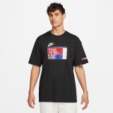 NIKE M NSW TEE TOUR DE NIKE FA24 HF7043-010 Black Image 