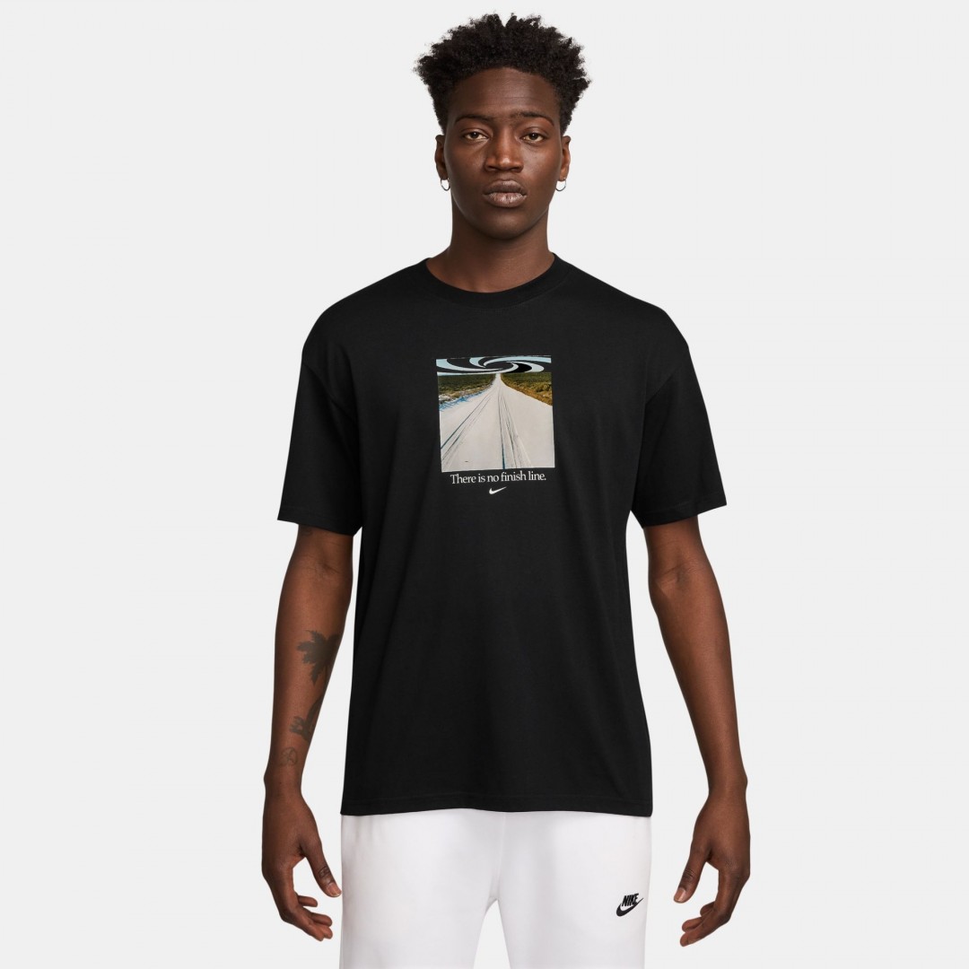 NIKE U NSW TEE M90 OC OPEN HQ9268-010 Μαύρο
