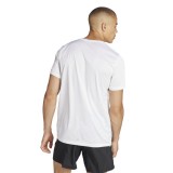 adidas Performance RUN IT TEE IN0075 Λευκό Εικόνα 0