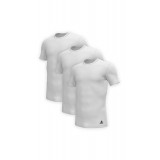 adidas ACTIVE CORE COTTON SHIRTS CREW NECK T-SHIRT 3PK 4A1M04-100 White Image 