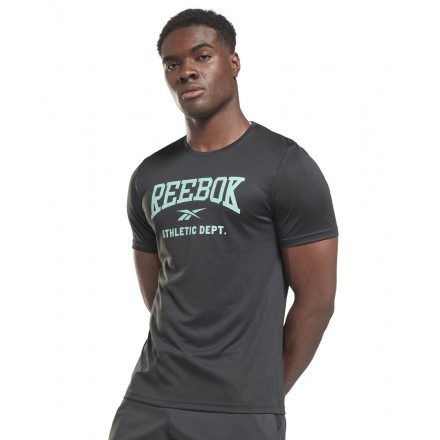 Reebok Sport WOR POLY GRAPHIC SS TEE HI3911 Μαύρο