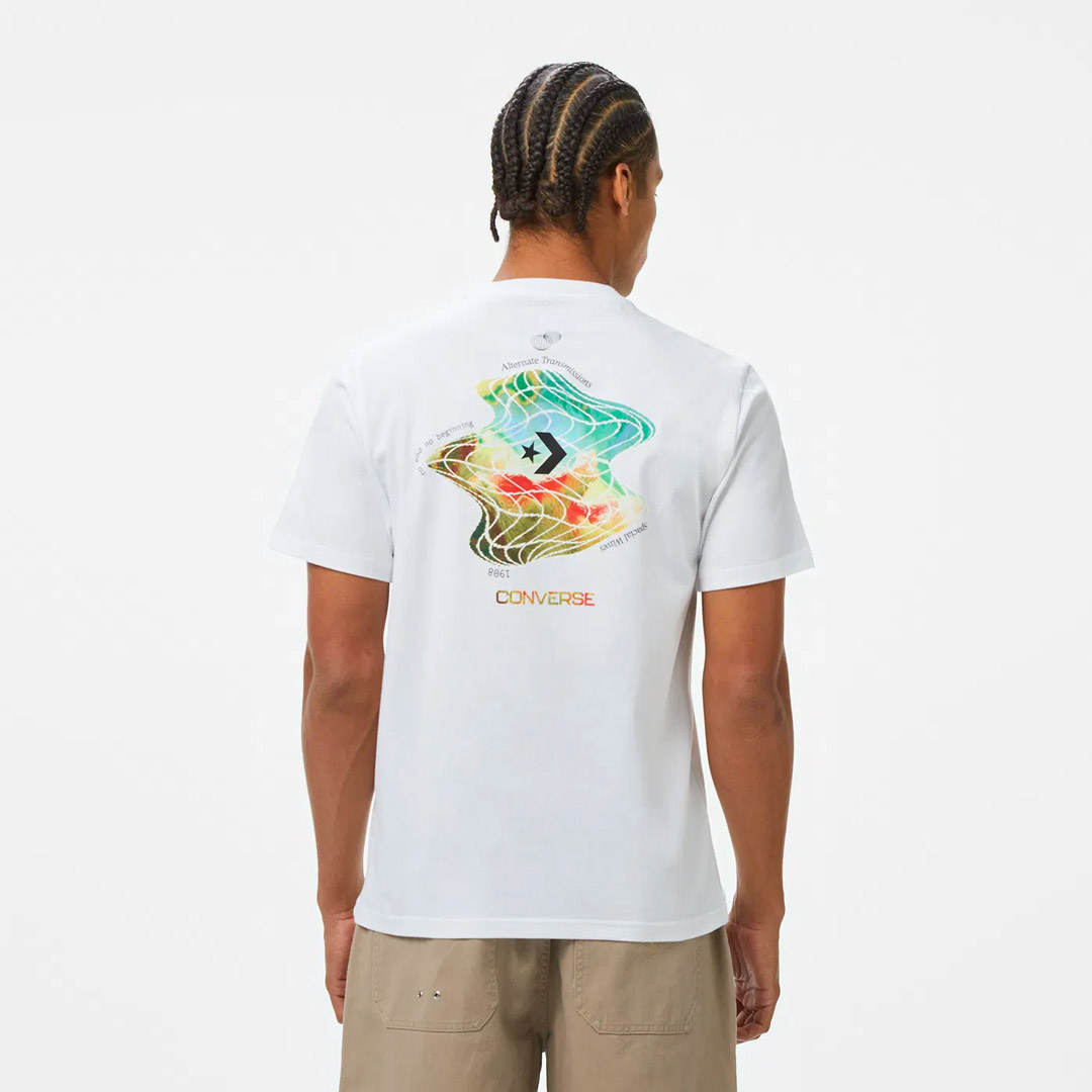 CONVERSE LOOSE-FIT T-SHIRT 10027366-A02 White