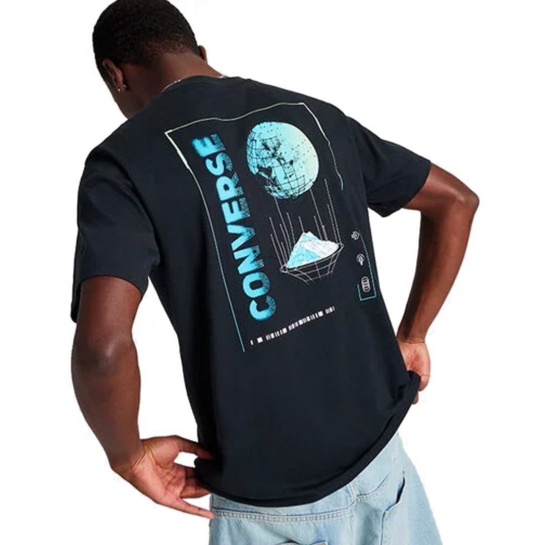 CONVERSE OTHERWORLDLY TRANSMISSIONS T-SHIRT 10027367-A01 Black
