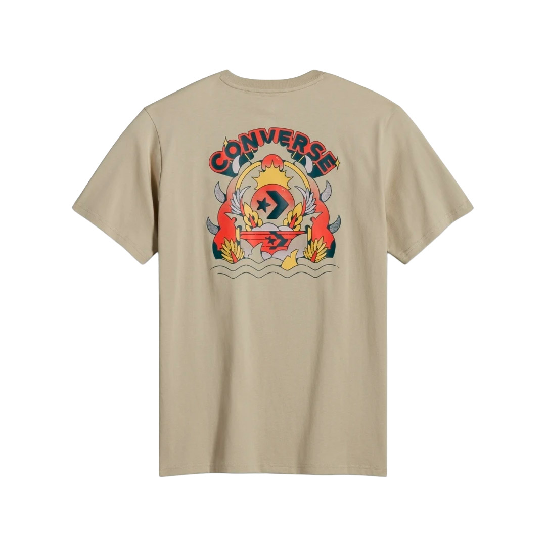 CONVERSE DESERT SUNSET T-SHIRT 10027713-A03 Εκρού
