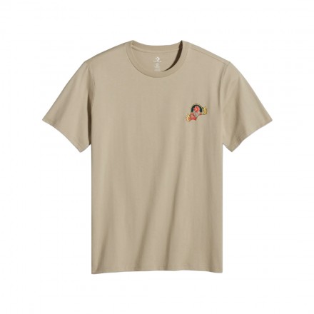 CONVERSE DESERT SUNSET T-SHIRT 10027713-A03 Ecru