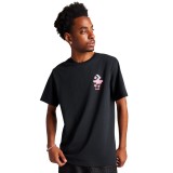 CONVERSE MOTEL T-SHIRT 10027725-A02 Black Image 