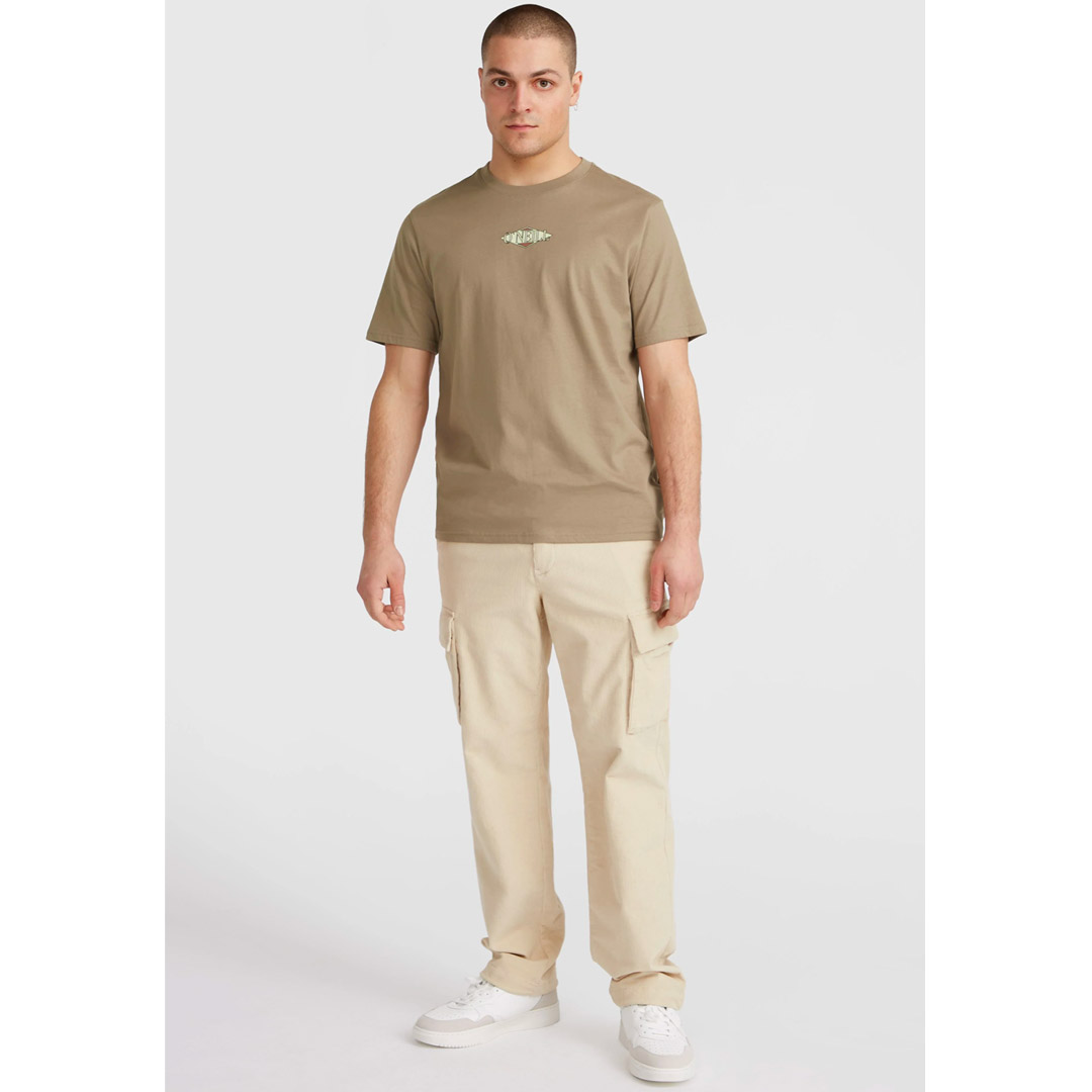O'NEILL TRVLR SERIES BACK PRINT T-SHIRT 2850245-17026 Μπέζ