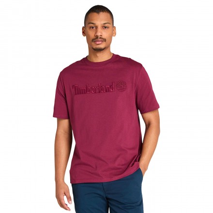 TIMBERLAND HAMPTHIN SHORT SLEEVE TEE TB0A6VPE648-648 Βordeaux