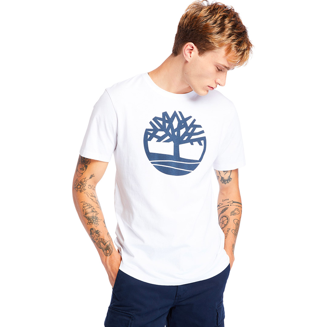 TIMBERLAND KENNEBEC RIVER ΤΕΕ TB0A2C2R100-100 Λευκό