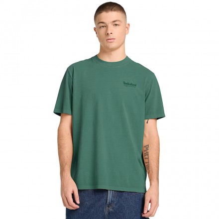TIMBERLAND RUGGED ACTIVE GEAR BACK GRAPHIC TEE TB0A5MU6A6X-A6X Pine