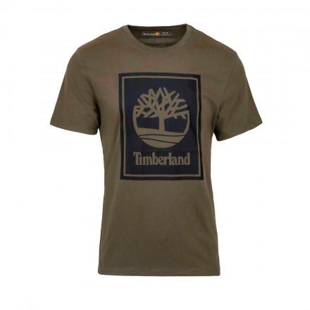 TIMBERLAND STACK LOGO ΤΕΕ TB0A5WQQA58-A58 Κhaki