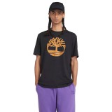 TIMBERLAND TREE LOGO SHORT SLEEVE TEE TB0A2C2RP56-P56 Μαύρο Εικόνα 