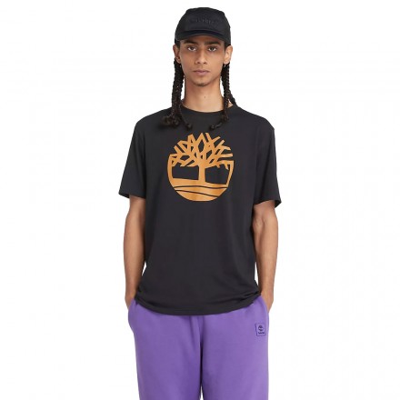 TIMBERLAND TREE LOGO SHORT SLEEVE TEE TB0A2C2RP56-P56 Black