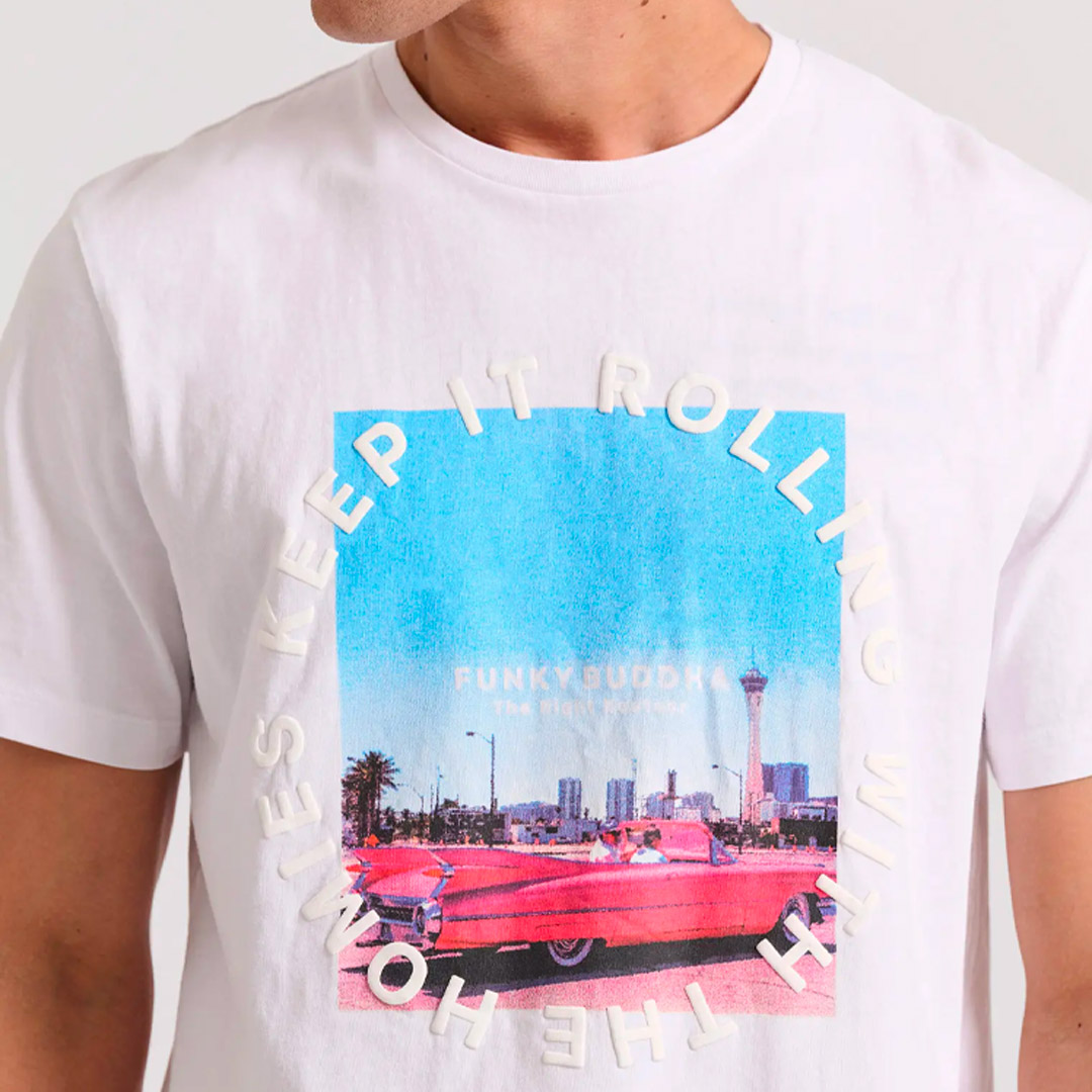FUNKY BUDDHA FBM009-301-04-WHITE White