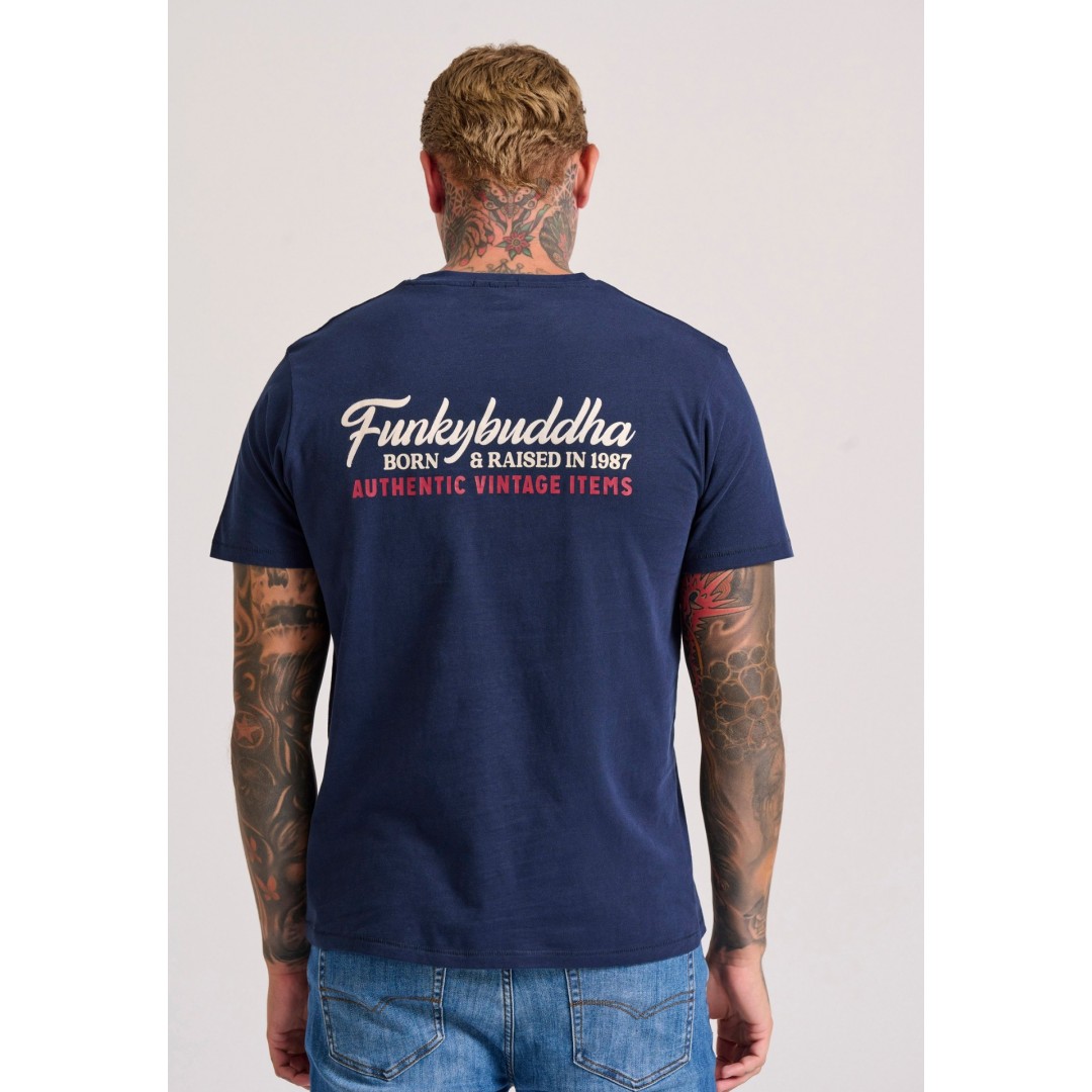 FUNKY BUDDHA FBM010-010-04-NAVY Μπλε
