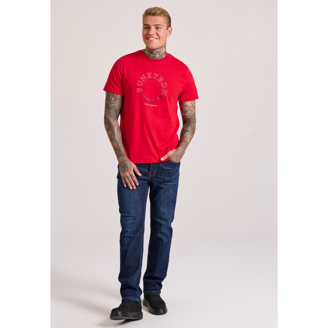 FUNKY BUDDHA FBM010-011-04-CRIMSON RED Red