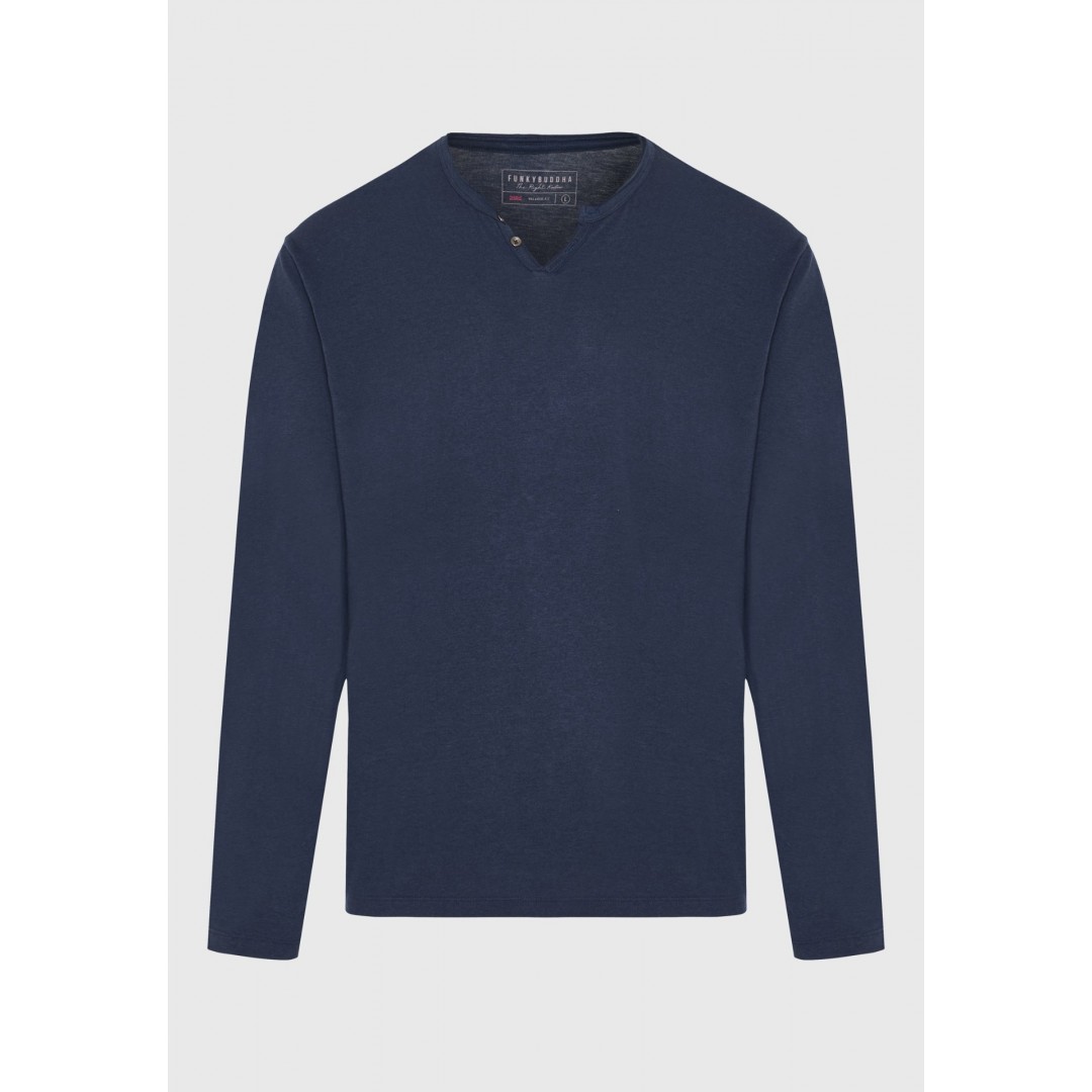 FUNKY BUDDHA FBM010-014-07-NAVY Μπλε