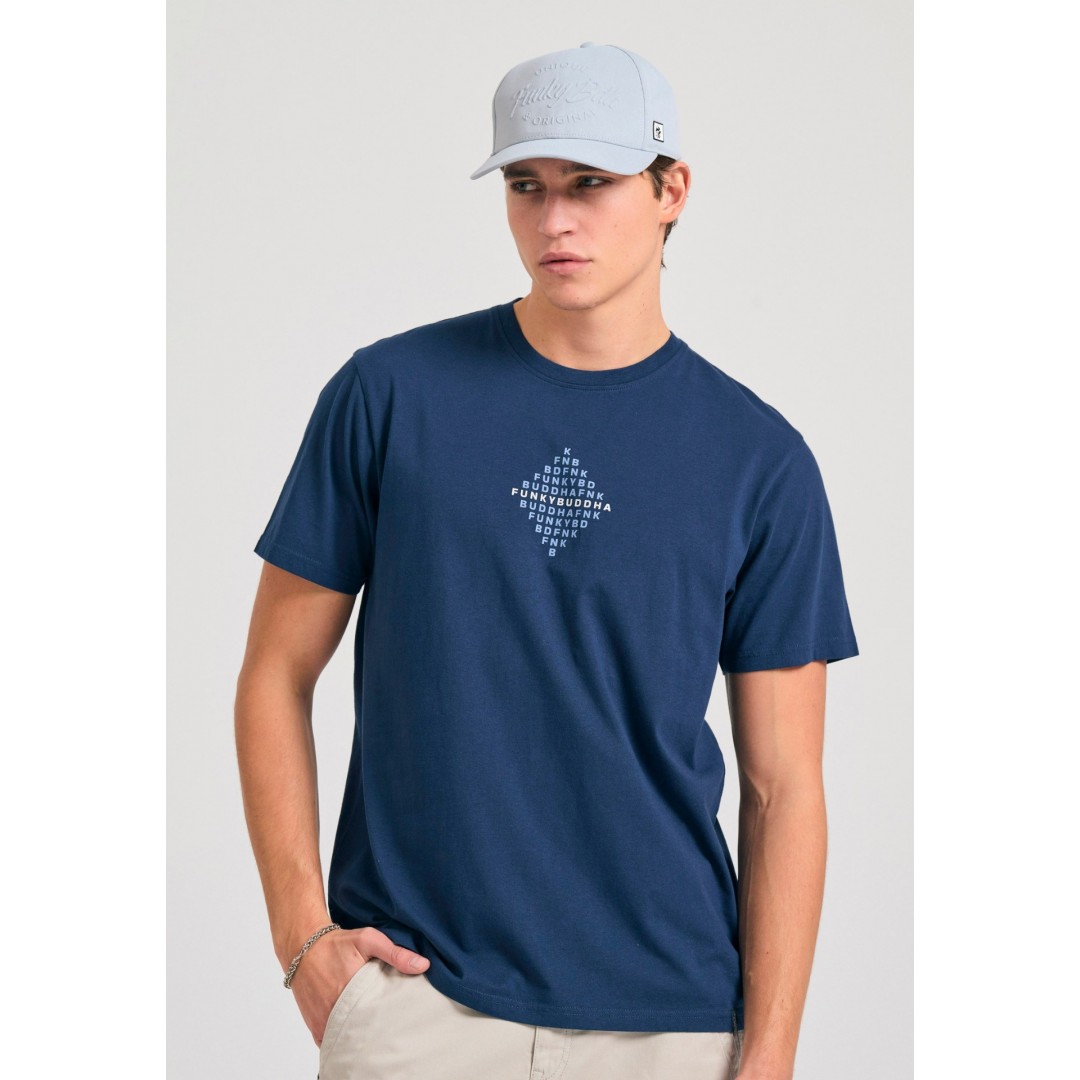 FUNKY BUDDHA FBM011-048-04-NAVY Μπλε