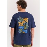 FUNKY BUDDHA FBM011-055-04-NAVY Μπλε Εικόνα 2