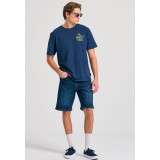 FUNKY BUDDHA FBM011-062-04-NAVY Μπλε Εικόνα 1