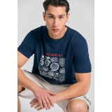 FUNKY BUDDHA FBM011-075-04-NAVY Μπλε Εικόνα 0