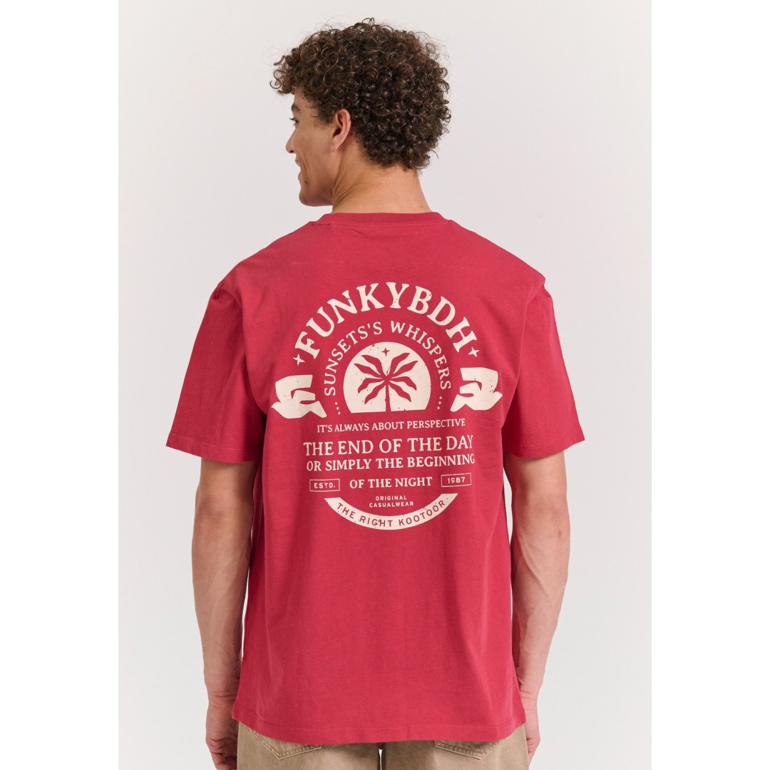 FUNKY BUDDHA FBM011-091-04-EARTH RED Μπορντό