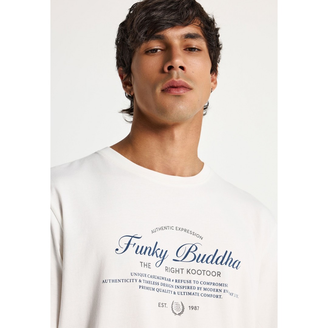 FUNKY BUDDHA  FBM013-024-04-OFF WHITE Εκρού