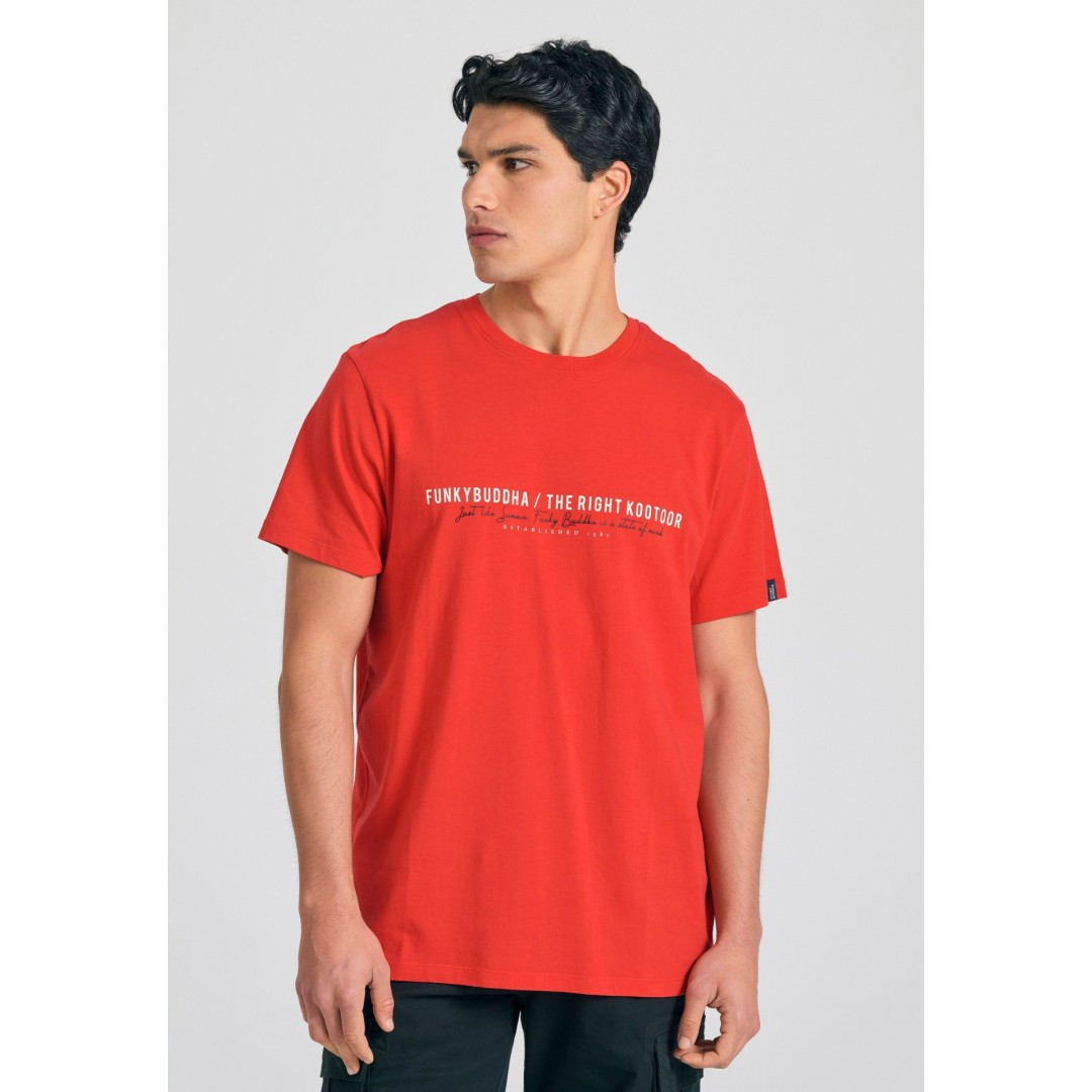 FUNKY BUDDHA FBM011-016-04-TRUE RED Κόκκινο