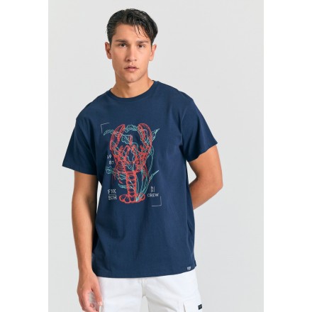 FUNKY BUDDHA FBM011-077-04-NAVY Μπλε