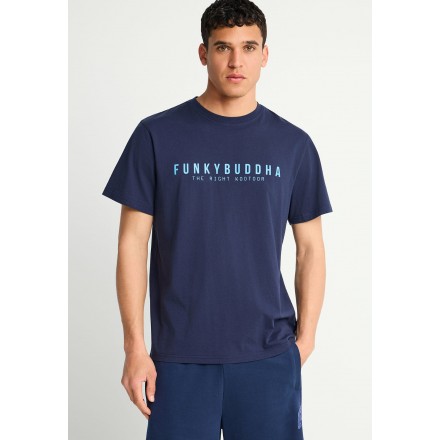 FUNKY BUDDHA  FBM013-011-04-NAVY Μπλέ