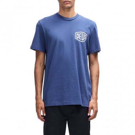 DEUS HARAJUKU ADDRESS TEE D261MTS126-060 Blue