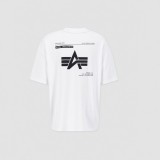 ALPHA INDUSTRIES LOGO BP T 146507-09 Λευκό Εικόνα 6