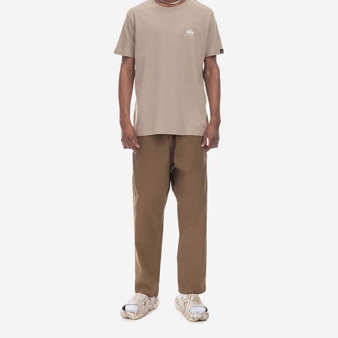 ALPHA INDUSTRIES BASIC T SMALL LOGO 188505-679 Beige