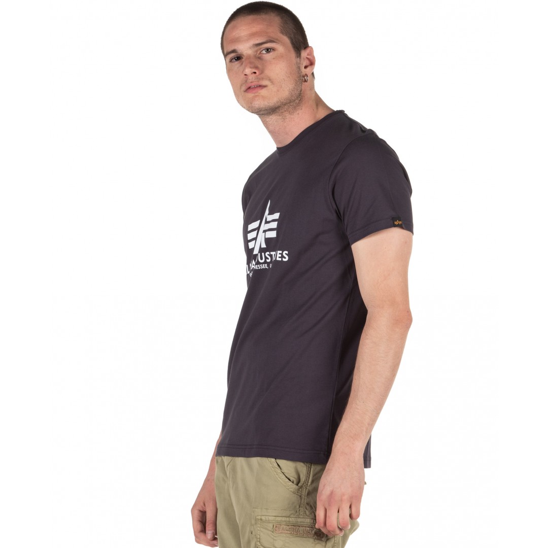 ALPHA INDUSTRIES BASIC T-SHIRT 100501-02 Blue