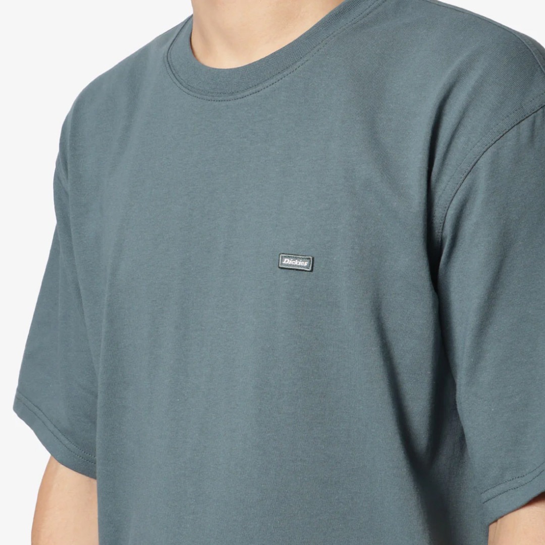 DICKIES CLANCY HEAVYWEIGHT TEE SS DK0A4Z4L0LN-0LN Πετρόλ