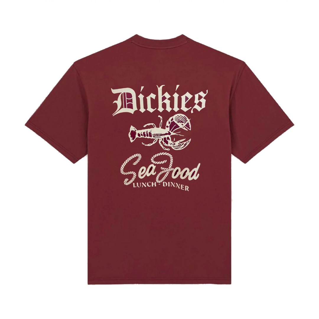 DICKIES DINER TEE SS DK0A87QXL16-L16 Βordeaux