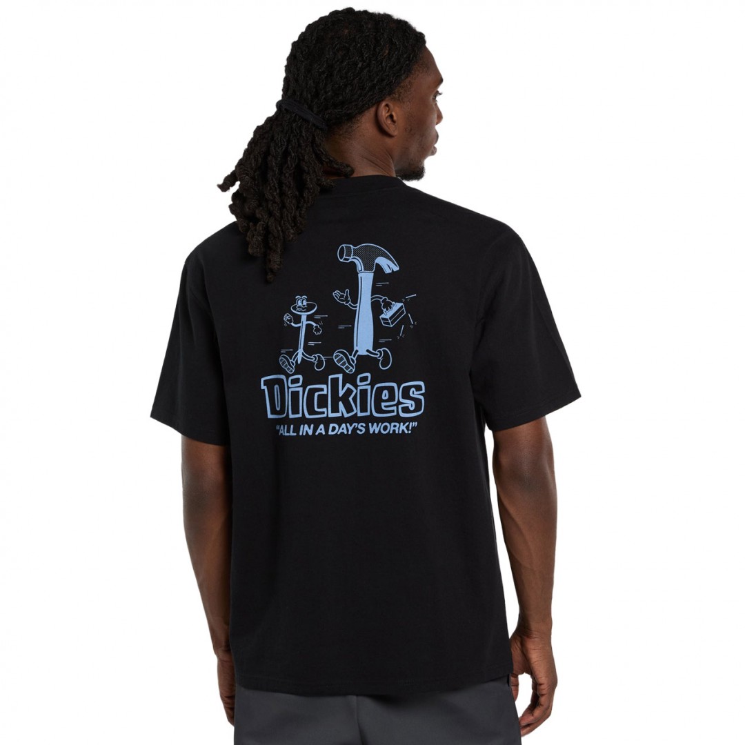 DICKIES FAIRLAWN SS TEE DK0A88GEBLK-BLK Black