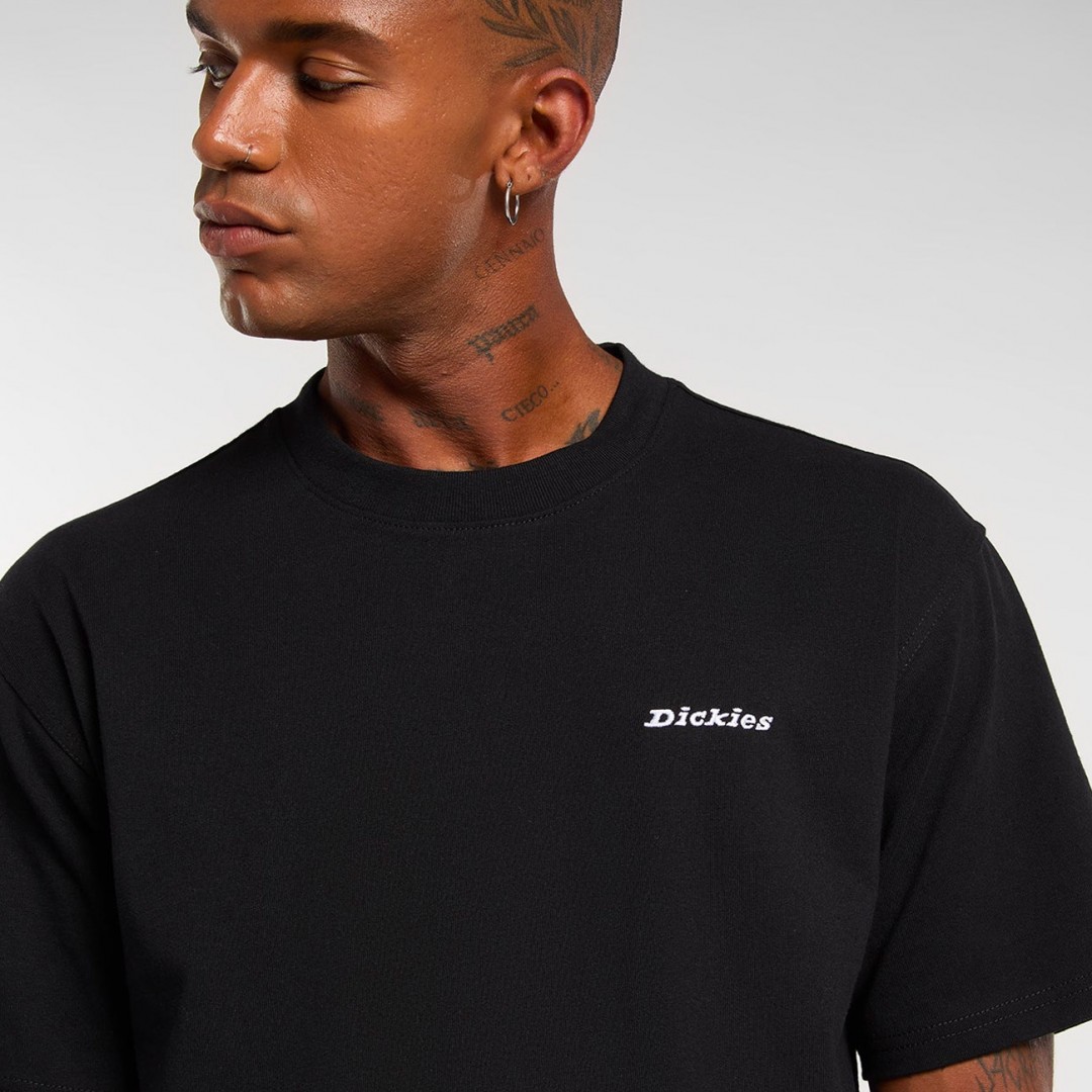 DICKIES LORETTO SS TEE DK0A89ENBLK-BLK Μαύρο