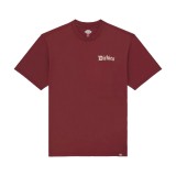 DICKIES DINER TEE SS DK0A87QXL16-L16 Βordeaux Image 