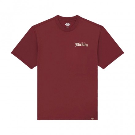 DICKIES DINER TEE SS DK0A87QXL16-L16 Βordeaux