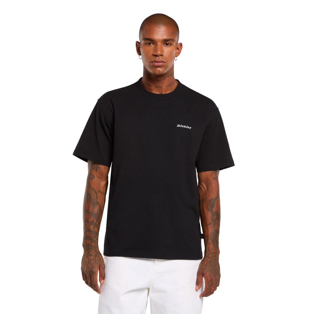 DICKIES LORETTO SS TEE DK0A89ENBLK-BLK Μαύρο